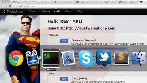 Twelephone Releases API