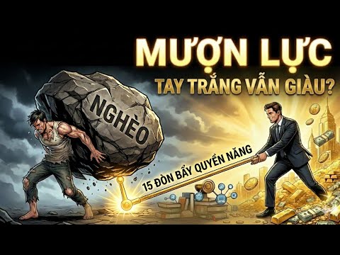 15 CÁCH "MƯỢN LỰC" ĐỂ TAY TRẮNG XÂY CƠ ĐỒ - Bí mật của giới 1%