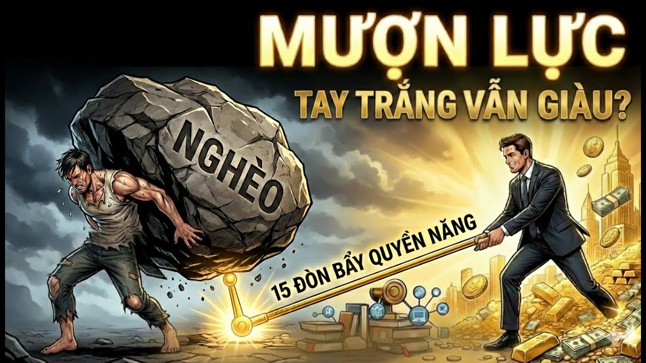 15 CÁCH "MƯỢN LỰC" ĐỂ TAY TRẮNG XÂY CƠ ĐỒ - Bí mật của giới 1%