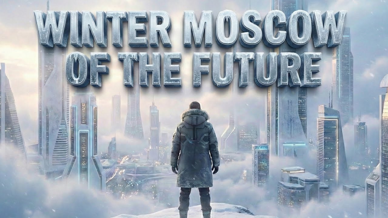 Future Moscow ❄️ A Calm Cinematic Winter City Experience