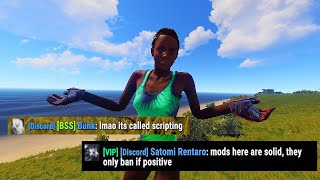 raiding abusive rust server admin and then getting banned