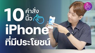 รวม 10 คำสั่งนิ้วควบคุม iPhone มีประโยชน์ ที่หลายคนอาจไม่รู้! | iMoD