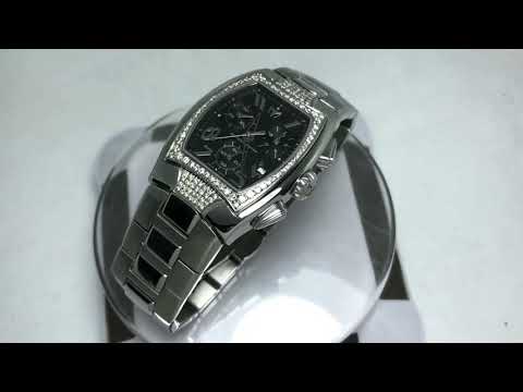 Video Đồng hồ Techno Marine diamond chrono Cartier 21 quartz... - youtube
