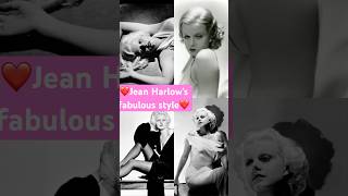 💕Jean Harlow’s best looks💕 Hollywood's first Blonde Bombshell's timeless vintage glam!