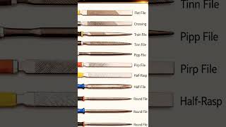 Title: Types of Files You Must Know 🔧 | Workshop Basics📝  #trending