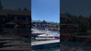 South Lake Tahoe #thingstodo #boatrental #tahoesports #skirunmarina #marina #lake #laketahoe #reno