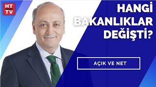 Kabine Değişikliği Resmi Gazetede Yayımlandı... Hangi Bakanlıklar Değişti?