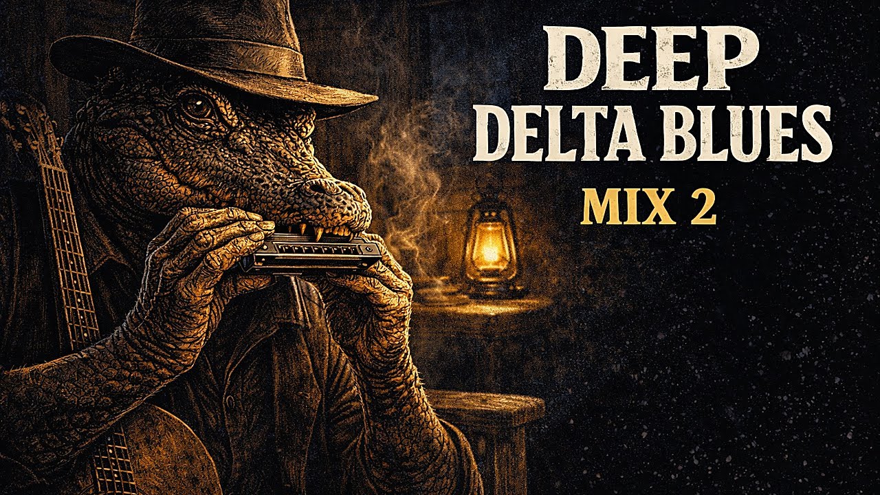 Mississippi Delta Blues Instrumental Mix 2 | Raw Slide Guitar & Harmonica (Gator Lost Tape Session)