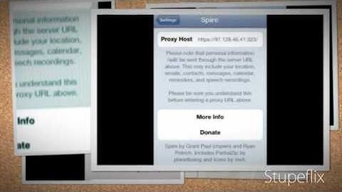 How to install siri/spire on iphone4 and get proxy servers