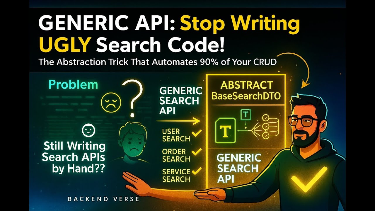Building a Generic Searching API (and Making it REALLY FAST) - YouTube