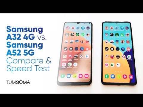 Samsung Galaxy A32 4G VS. Samsung Galaxy A52 5G - Compare & Speed Test