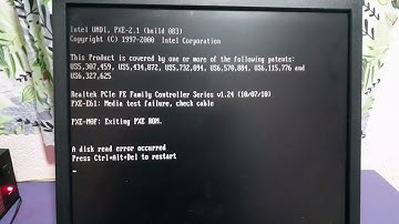 a disk read error press ctrl+alt+del to restart .. September 8, 2022