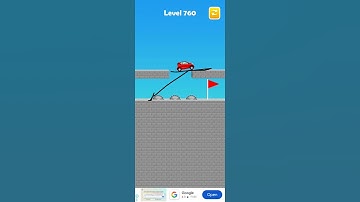 #draw line bridge puzzle game #level 760