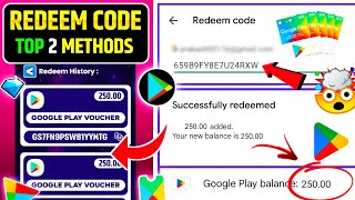 Top 2 Redeem Code Apps for Google Play | Google Play Redeem Code App 2026 Profile
