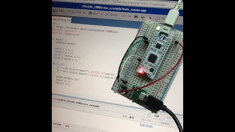 Nucleo-F042K6 USB device demo