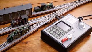 Converting KATO's #6 turnouts to DCC / N gauge model railway - YouTube