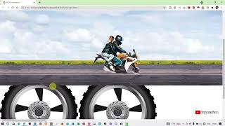 Make #ANIMATION on website using #HTML #CSS #JavaScript | Moving Motorcycle Animation #Bootsrap