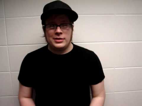 PATRICK STUMP / FALL OUT BOY's THANKYOU TO NEW ZEALAND :)
