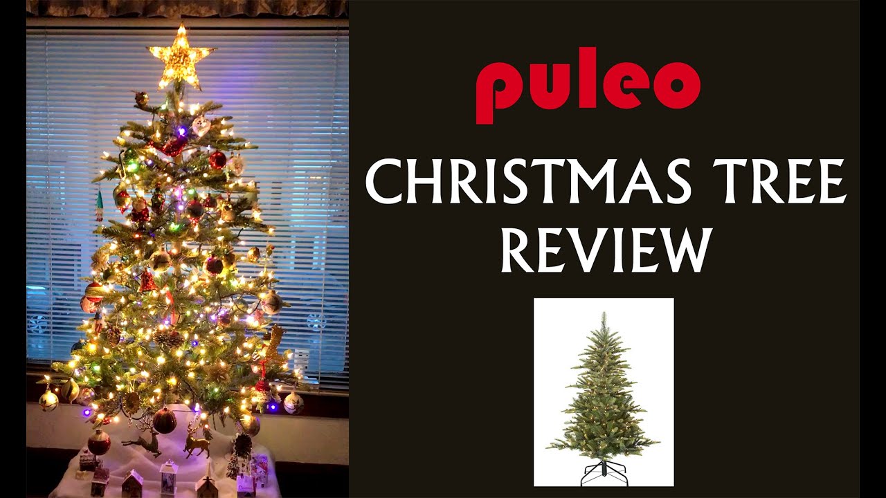 Puleo Christmas Tree Review Aspen Fir 41/2 Ft YouTube
