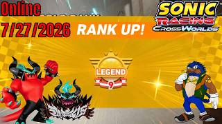 Sonic Racing Crossworlds - Legend 9 Rank