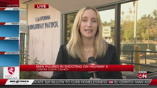 Man injured in shooting on Highway 4