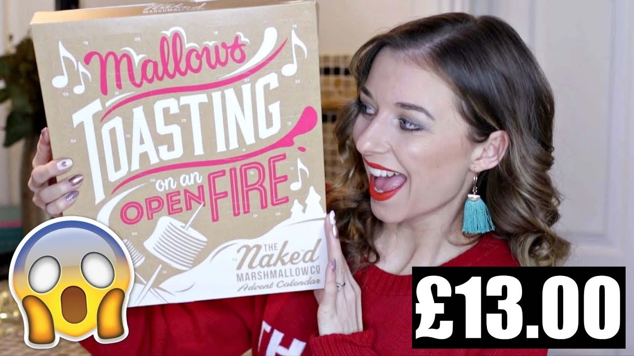 MARSHMALLOW ADVENT CALENDAR | *WEIRD SURPRISE?* - YouTube