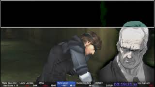 Famous Metal Gear Ac!d speedrun: NG+ in 2:49:47 RTA [WR] Wealth