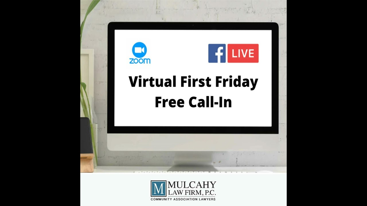 May 2024 First Friday Free Call-In