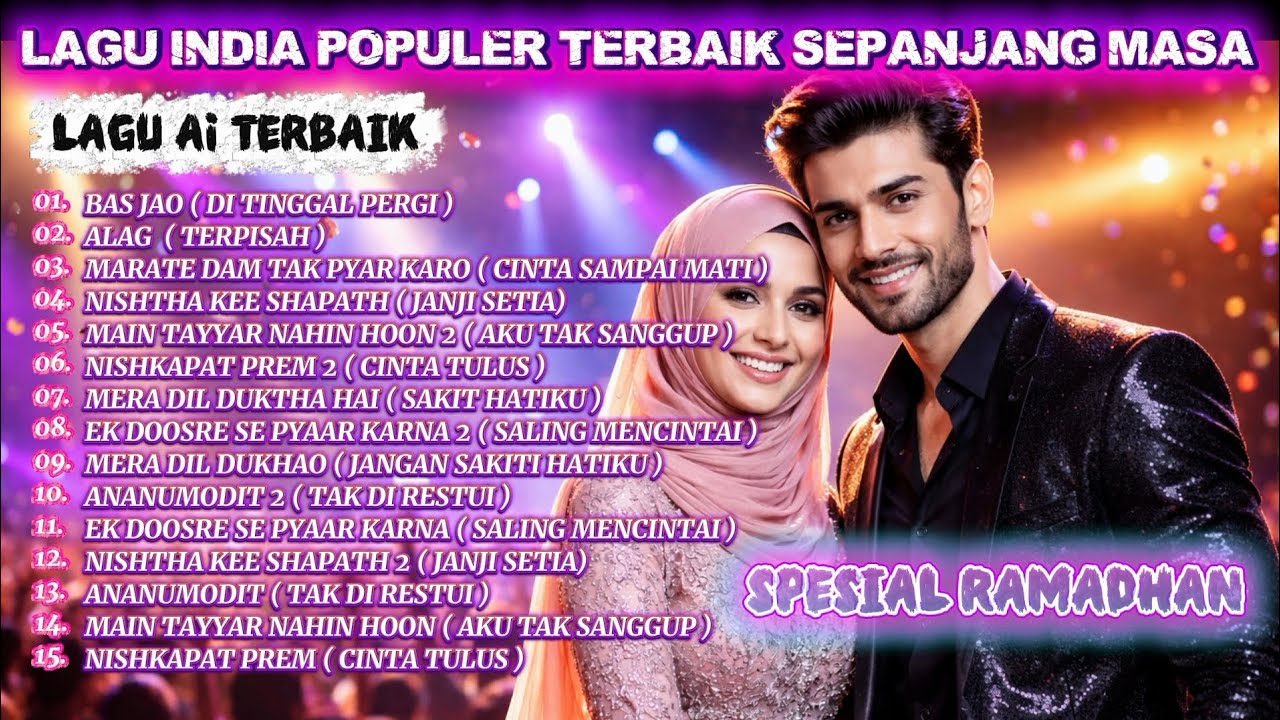 TOP HITZ INDIAN SONGS - LAGU INDIA HITZ POPULER FULL ALBUM 2026