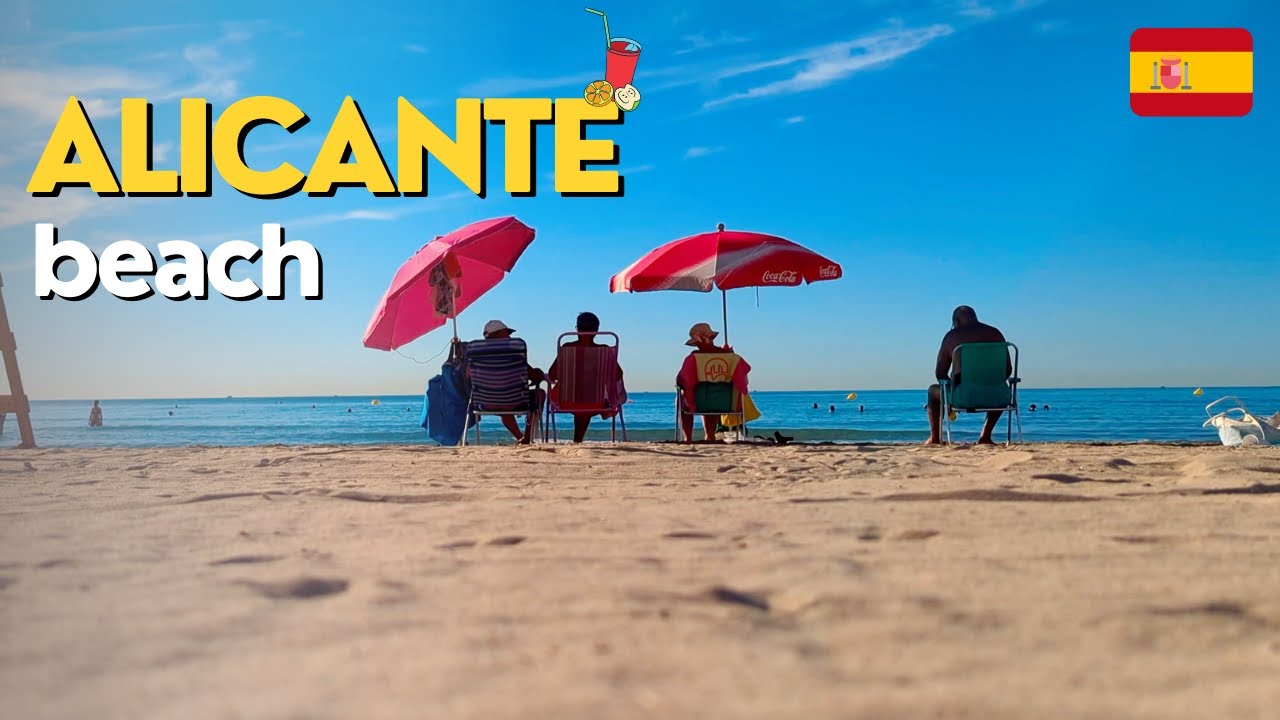 Alicante Beach Walk: Discover Spain's Gorgeous Coastline ☀️ - YouTube