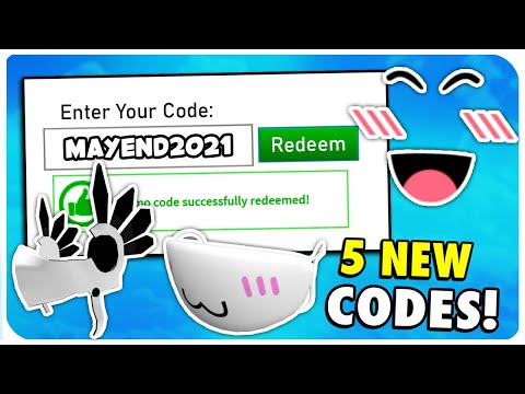 5 ALL NEW *MAY* ROBLOX PROMO CODES! 2021 (WORKING)
