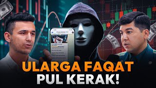 Hisobdagi pulni nol qilayotgan firibgar treyder va brokerlar.