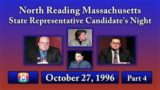 North Reading Massachusetts State Rep. Candidate's Night (10/27/96) - Part 4