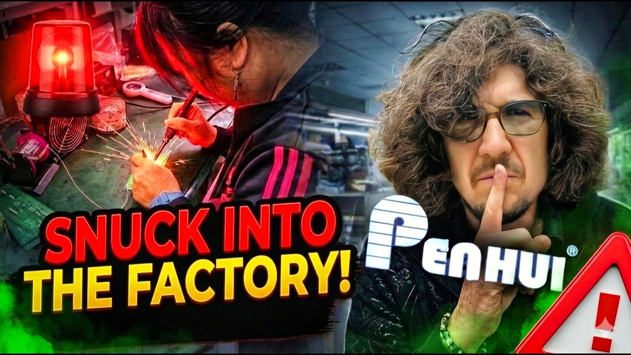 How and where is audio equipment manufactured and assembled in China? I visited the Penhui factory!