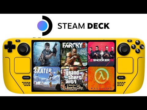 6 AAA Steam Deck Games Tested on SteamOS | Steam Deck Gameplay