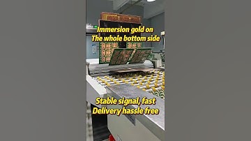 High-Speed PCB Manufacturing: Immersion Gold for Stable Signals & Hassle-Free Delivery #factory