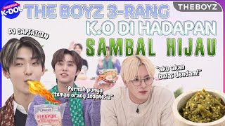 [ENG] THE BOYZ's Maknae Eric Gets Revenge on New Producer with Spicy Food!