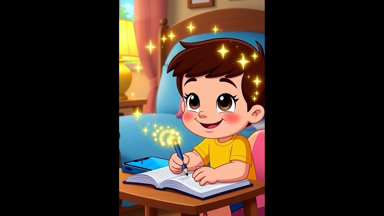 Tommy Learns Smart Screen Time 📱 | Fun & Educational Cartoon for Kids (3–8 Years)