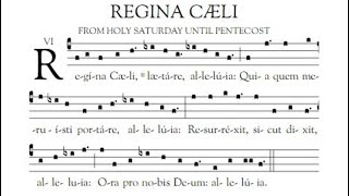 Gregorian Chant: Regina Caeli (Simple Tone)