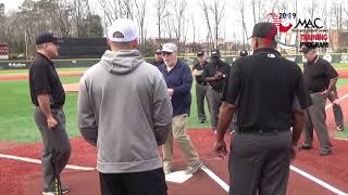 Conference Umpire Protocol: John Porter Introduction