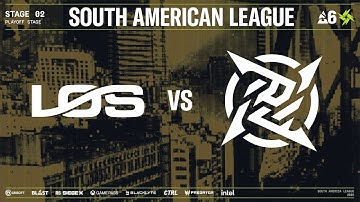 LOS vs Ninjas in Pyjamas // SAL 