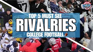Top 5 College Football Rivalries You Have to See in Person