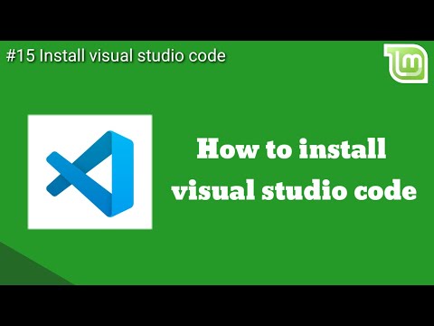 How to install visual studio code | Linux mint 19