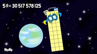 Numberblocks n^nth triangular number band