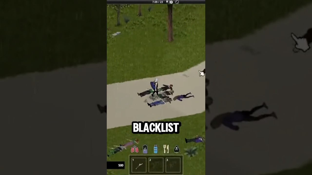 COMO FUNCIONA O MOD DE BLACKLIST NO PROJECT ZOMBOID! #projectzomboid  #brasileirapz #games  #shorts