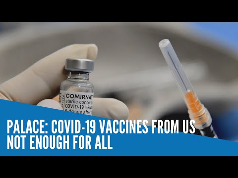 Palace: COVID-19 vaccines from US not enough for all