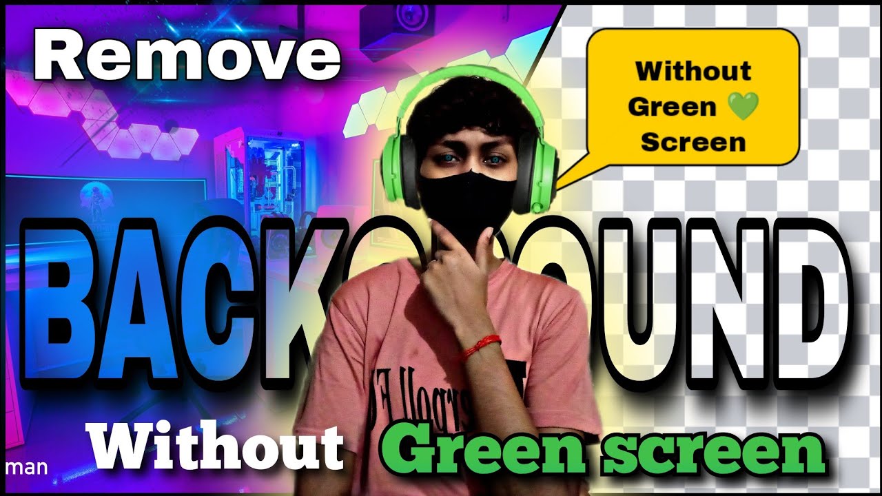 🥰HOW TO REMOVE VIDEO BACKGROUND🥰 how to remove background without
