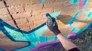 Graffiti JUNKY - Full Colour Graffiti Wall