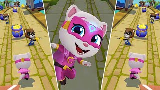 Talking Tom Hero Dash; Talking Angela_Gameplay Walkthrough (Android/iOS) Gameplay screenshot 4