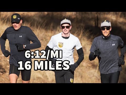 Fast Long Run at Altitude